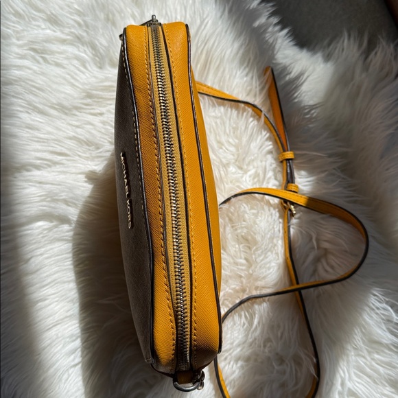 Michael Kors Sunflower Yellow Crossbody Bag - Picture 5 of 13